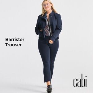 NWT Cabi Barrister Trouser Pants Navy